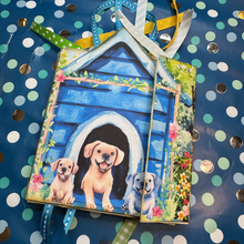 Load image into Gallery viewer, Pups In The Park Memory Keeper Doggie Journal Paper Craft Socials
