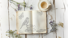 Load image into Gallery viewer, Charlotte_IOD_12x12_Decor Stamp_Iron Orchid Designs