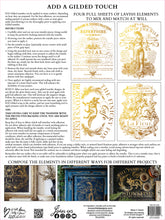 Load image into Gallery viewer, Curated Signage Gold Foil Transfer_IOD_Iron Orchid Designs