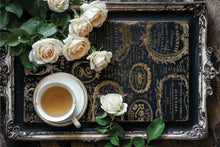 Load image into Gallery viewer, Etiquettes IOD Gold Leaf Transfer Iron Orchid Designs