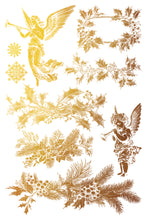Load image into Gallery viewer, IOD Tinsel 8x12  Holiday Gilded Transfer Iron Orchid Designs
