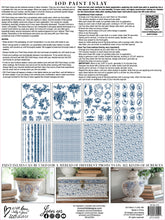 Load image into Gallery viewer, Delft Traditions Azur_IOD_Paint Inlay_Iron Orchid Designs