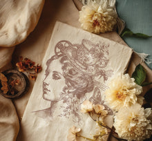 Load image into Gallery viewer, Charlotte_IOD_12x12_Decor Stamp_Iron Orchid Designs