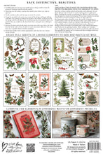 Load image into Gallery viewer, Winter Botanist 8x12 IOD Decor Transfer Iron Orchid Designs