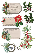 Load image into Gallery viewer, Winter Botanist 8x12 IOD Decor Transfer Iron Orchid Designs
