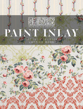 Load image into Gallery viewer, Lattice Rose IOD Paint Inlay Iron Orchid Designs