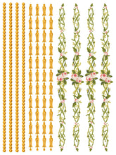 Load image into Gallery viewer, Petite Fleur Pink IOD Paint Inlay Iron Orchid Designs