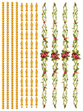 Load image into Gallery viewer, Petite Fleur Red IOD Paint Inlay iron Orchid Designs