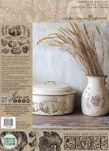 Load image into Gallery viewer, IOD Autumn Blessings 12x12 Decor Stamp Iron Orchid Designs