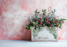 Load image into Gallery viewer, IOD Holly & Pine 12x12 Decor Stamp Iron Orchid Designs