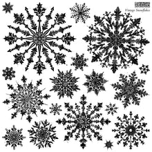 Load image into Gallery viewer, IOD Vintage Snowflakes Holiday Stamp Iron Orchid Designs