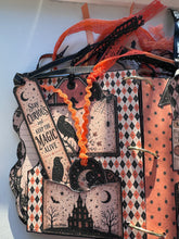 Load image into Gallery viewer, The Book of Oddities & Curiosities | Paper Craft Socials Halloween Junk Journal