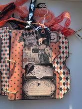 Load image into Gallery viewer, The Book of Oddities & Curiosities | Paper Craft Socials Halloween Junk Journal