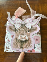 Load image into Gallery viewer, Clarabelle Dreams 3D Folio Kit – Highland Cow Paper Craft_Paper Craft Socials