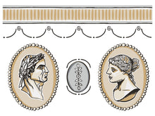 Load image into Gallery viewer, Classical Cameos IOD Paint Inlay By Annie Sloan