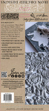Load image into Gallery viewer, Iron Orchid Designs Juliette 6x12  Decor Mould IOD