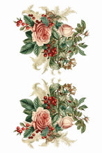 Load image into Gallery viewer, Iron Orchid Designs Candy Cane Cottage 8x12 Christmas Holiday Transfer