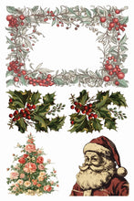 Load image into Gallery viewer, Iron Orchid Designs Candy Cane Cottage 8x12 Christmas Holiday Transfer