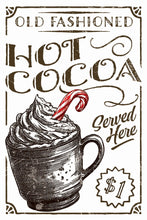 Load image into Gallery viewer, Iron Orchid Designs Candy Cane Cottage 8x12 Christmas Holiday Transfer