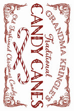 Load image into Gallery viewer, Iron Orchid Designs Candy Cane Cottage 8x12 Christmas Holiday Transfer