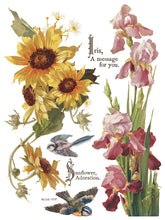 Load image into Gallery viewer, Flowers by the Poets 12x16 IOD Transfer_Iron Orchid Designs