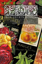 Load image into Gallery viewer, Seed Catalogue 8x12" IOD Decor Transfer