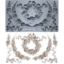 Load image into Gallery viewer, Wreath and Swags IOD 6x10" Mould