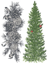 Load image into Gallery viewer, Noel-Christmas-Holiday-Winter-Paint Inlay-IOD-Iron Orchid Designs