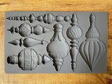 Load image into Gallery viewer, IOD Baubles Mould with vintage-inspired ornament and dimensional designs