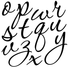 Load image into Gallery viewer, Swoosh IOD 12x12 Decor Stamp Iron Orchid Designs Cursive Font