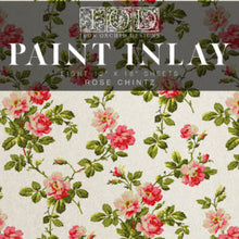 Load image into Gallery viewer, Rose Chintz IOD 12x16 Paint Inlay Pad Iron Orchid Designs
