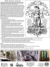 Load image into Gallery viewer, Queen Of The Nile IOD 12x16 Paint Inlay Pad Iron Orchid Designs