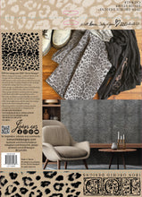 Load image into Gallery viewer, Catwalk IOD  12x12 Decor Stamp Iron Orchid Designs