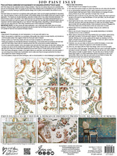 Load image into Gallery viewer, Chateau IOD Paint Inlay 12x16 Pad Iron Orchid Designs