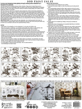 Load image into Gallery viewer, Petits Parasols IOD 12x16 Paint Inlay Pad Iron Orchid Designs