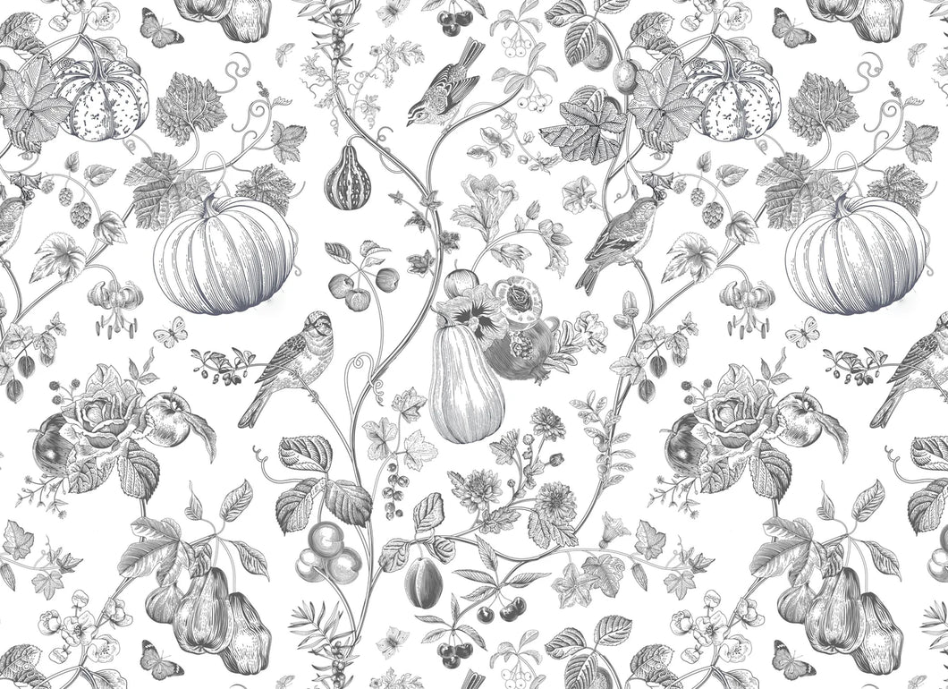 Paintable Harvest Roycycled Trasures Decoupage Paper #203