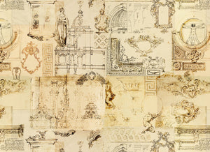 Classical Masterboard Roycycled Treasures Decoupage Paper #207
