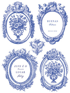 IOD Portofino 12x16 Paint Inlay Set Iron Orchid Designs