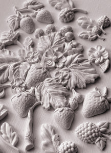 IOD Wild Berries Mould Iron Orchid Designs