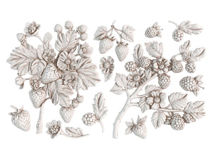 IOD Wild Berries Mould Iron Orchid Designs