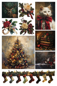 IOD Crimson Velvet Holiday Transfer Iron Orchid Designs