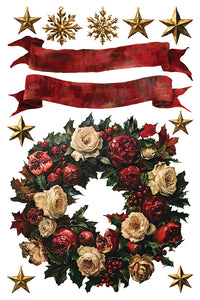 IOD Crimson Velvet Holiday Transfer Iron Orchid Designs