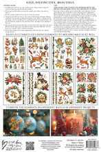 Load image into Gallery viewer, IOD Kitschy Christmas Holiday Transfers Iron Orchid Designs
