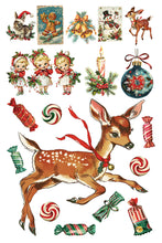 Load image into Gallery viewer, IOD Kitschy Christmas Holiday Transfers Iron Orchid Designs
