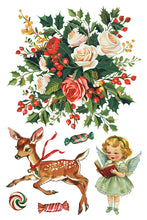 Load image into Gallery viewer, IOD Kitschy Christmas Holiday Transfers Iron Orchid Designs
