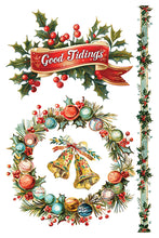 Load image into Gallery viewer, IOD Kitschy Christmas Holiday Transfers Iron Orchid Designs
