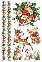 Load image into Gallery viewer, IOD Kitschy Christmas Holiday Transfers Iron Orchid Designs
