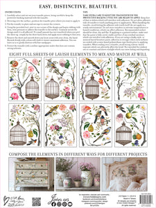 IOD Menagerie 12x16" Transfer Pad Iron Orchid Designs