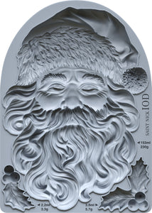 IOD Saint Nick 5x7 Mould Iron Orchid Designs