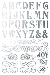 IOD Figgy & Flourish Foil 8x12 Foil Transfer Iron Orchid Designs